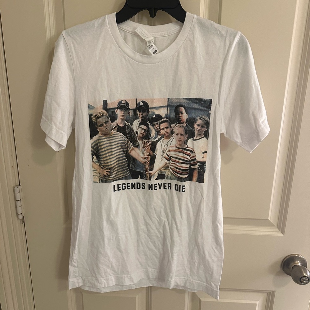 White Graphic Kids T-Shirt